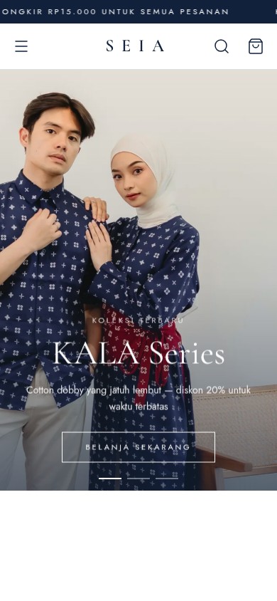 wewearseia — tampilan iPhone 2